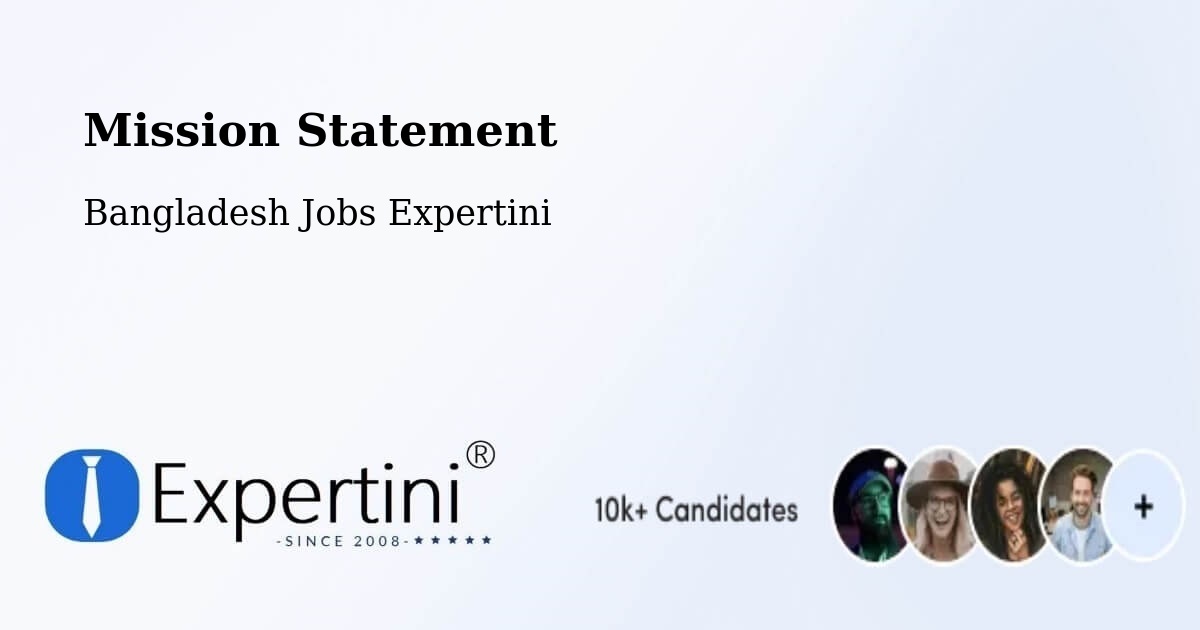 Corporate Mission – Bhāndāria - Bangladesh Jobs Expertini